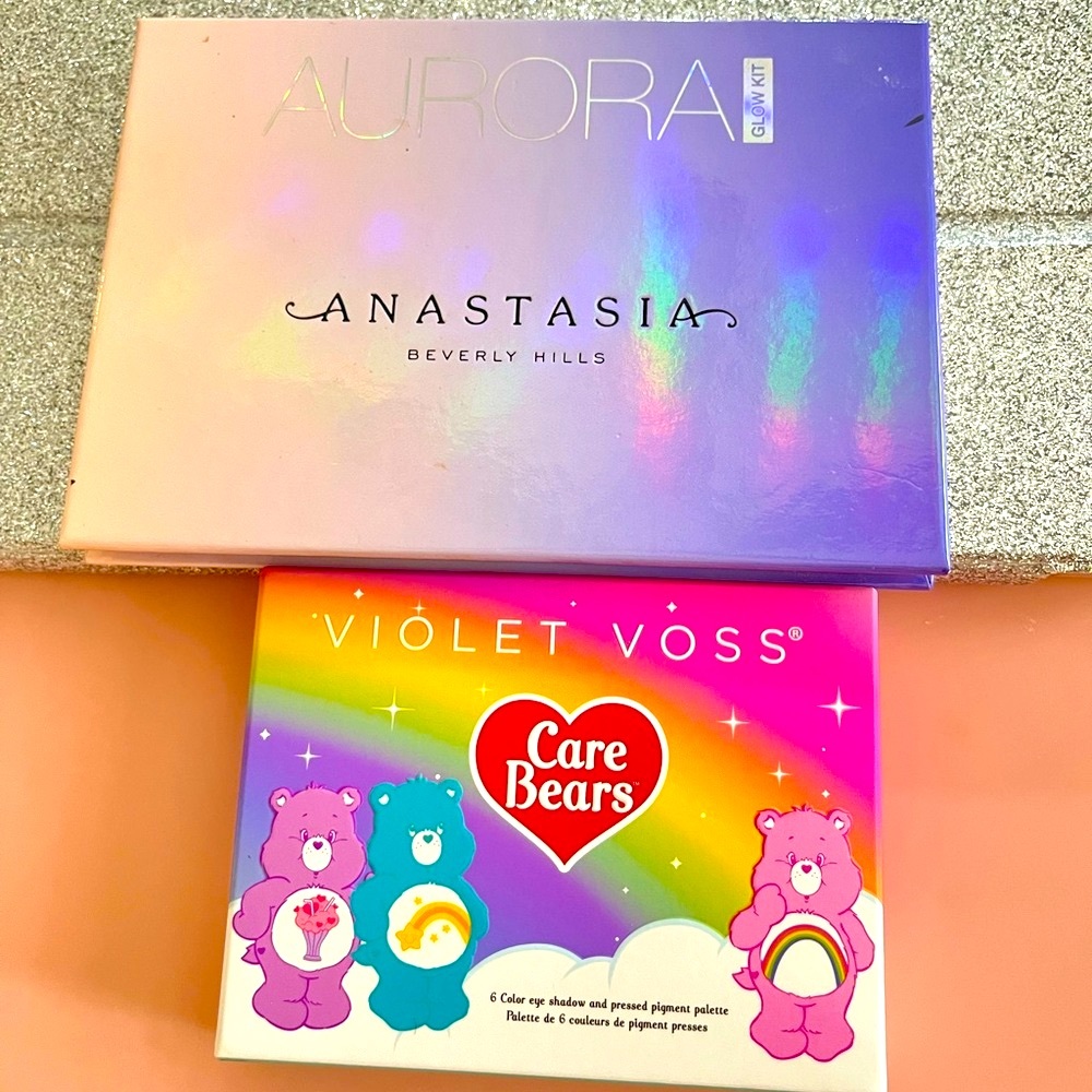 Violet Voss Care Bear Eyeshadow & Anastasia Beverly Hills Aurora Palette